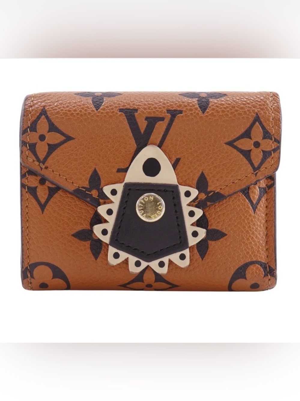 Louis Vuitton Portefeuille Zoe Monogram Trifold Wallet